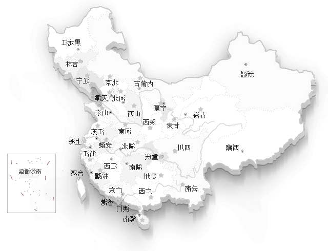 中海生物技术营销网络分布地图